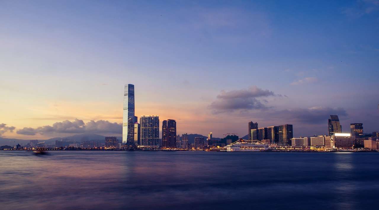 skyline hong kong