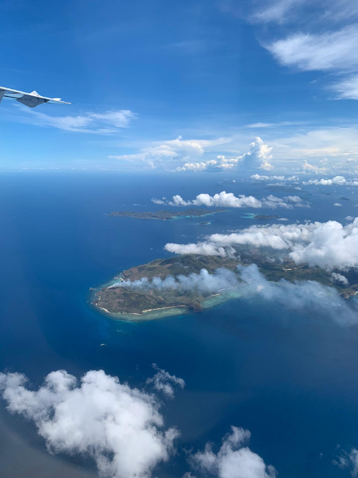 viaggio nelle filippine - volo tra El Nido e Boracay