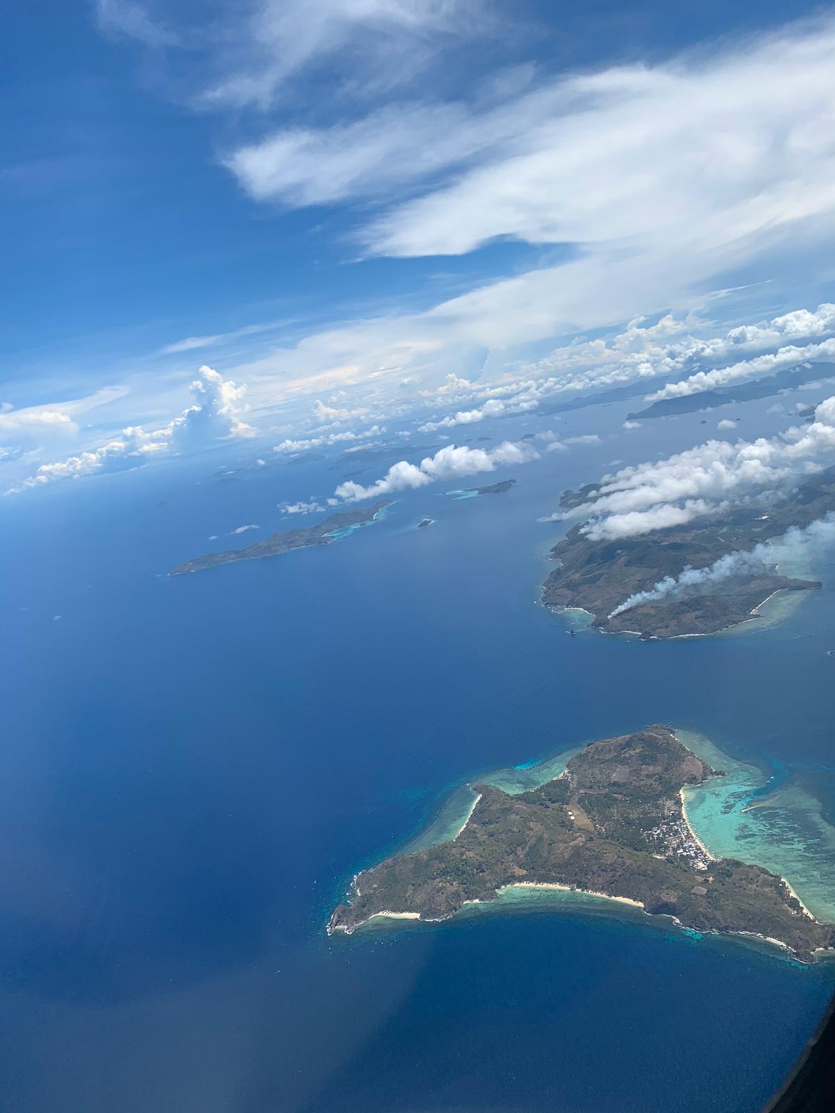 viaggio nelle filippine - volo tra El Nido e Boracay