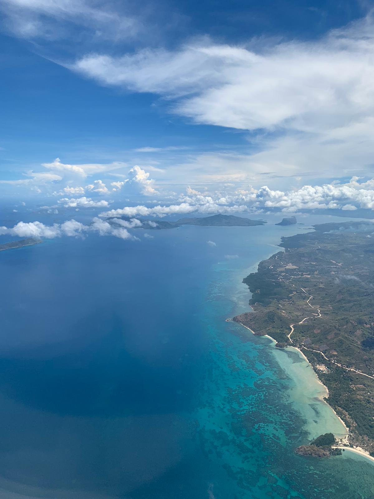 viaggio nelle filippine - volo tra El Nido e Boracay