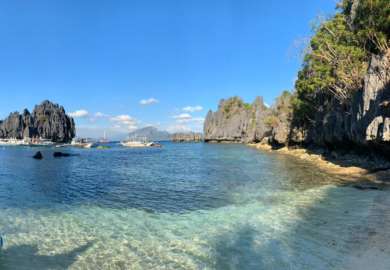 viaggio nelle filippine - miniloc Island e lagune