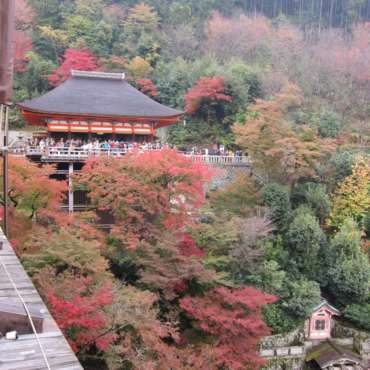 Kiyomizu-dera Temple.